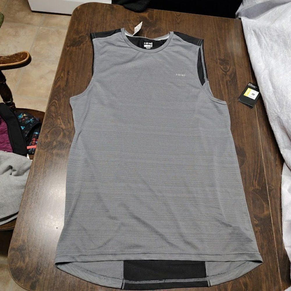 New Hind Hydra Gray Black Tank Top Size Men's M